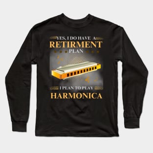 Harmonica Long Sleeve T-Shirt